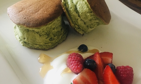 Matcha Soufflé Pancake